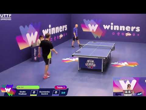 WINners CUP table 1 25.12 Siedin Vladimir - Kuzmenko Dmitrii 11:00