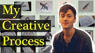 How to come up with Artwork Ideas and Original Art [My Creative Process]
