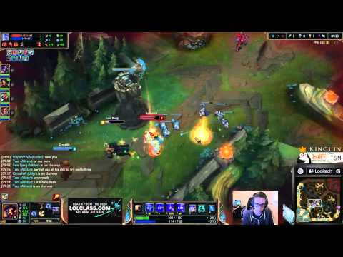 How to Gank & 2v2  in Challenger ft. Bjergsen