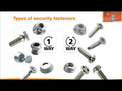 The World's Most Secure Fastener, Not in Stores