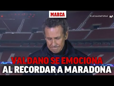 It's moving to see him: Valdano bursts into tears remembering Maradona I MARCA