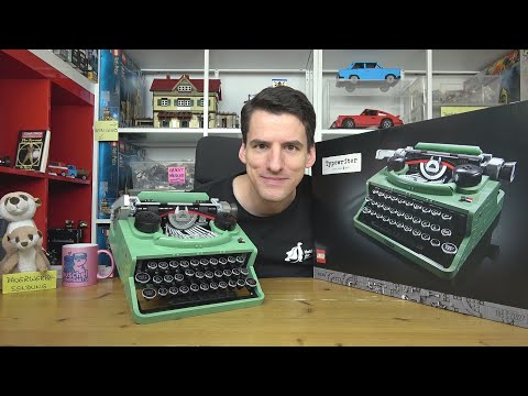 Bessere Funktionen als in den 450€-Technic-Modellen: LEGO® Ideas 21327 Schreibmaschine