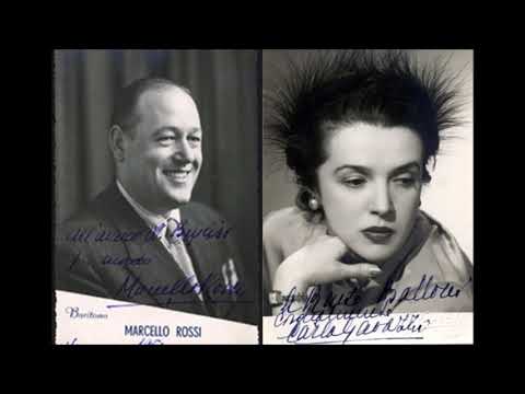 Carla Gavazzi & Marcello Rossi "Duet Nedda/Silvio" I Pagliacci