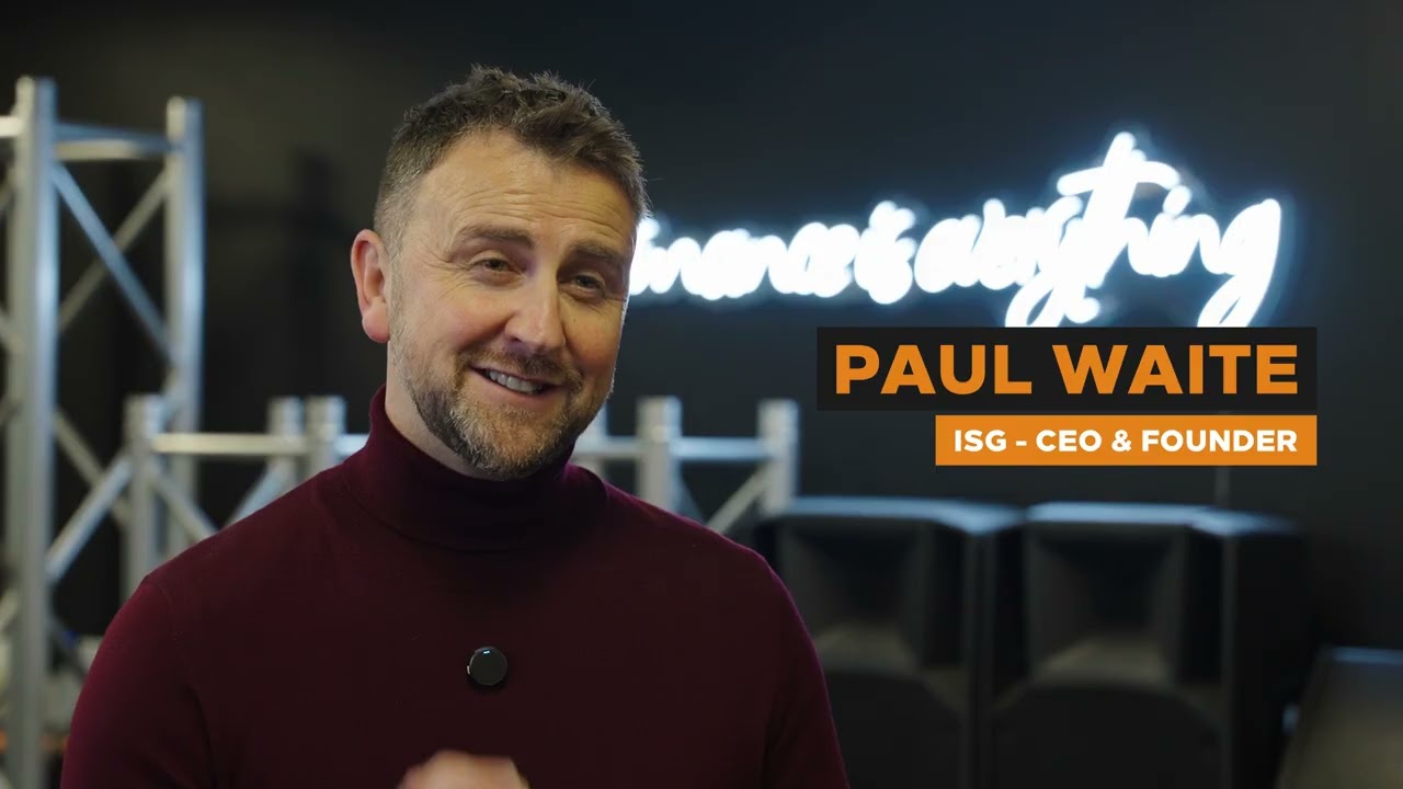 TEAA UK | Membership Testimonial from Paul Waite ISG | The Entertainment Agents Association