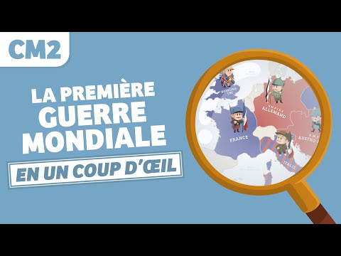 The First World War - CM2 (Theme: France, from the world wars to the European Union)