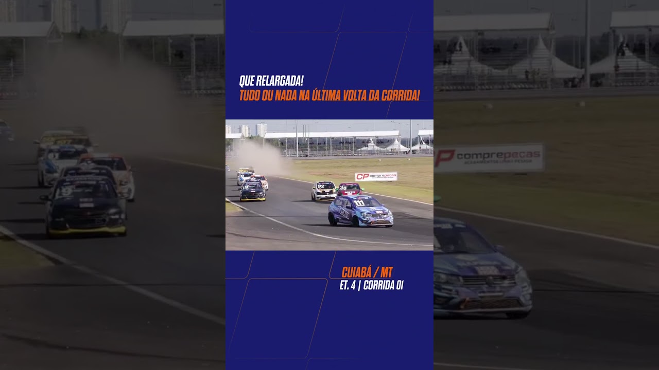 QUE FINAL FOI ESSE!? 😱  Última volta em Cuiabá e ninguém aliviou. Até a bandeirada final!