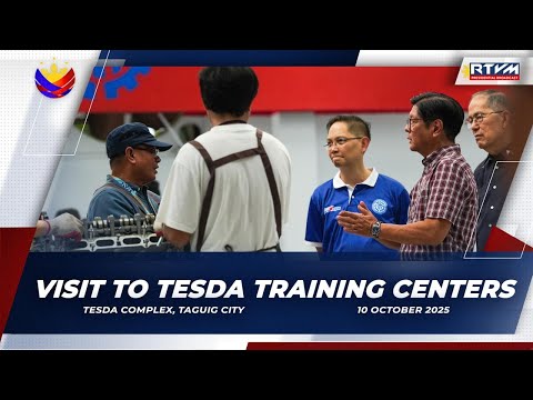 Visit to TESDA Centers