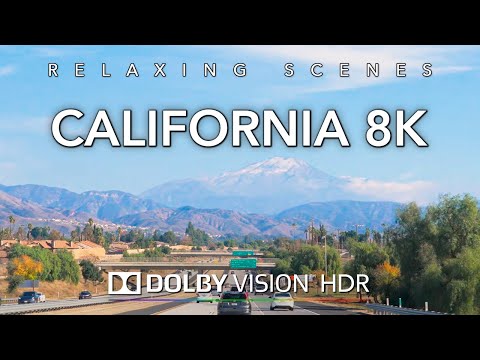 Driving Southern California in 8K Dolby Vision HDR - Santa Monica to Big Bear