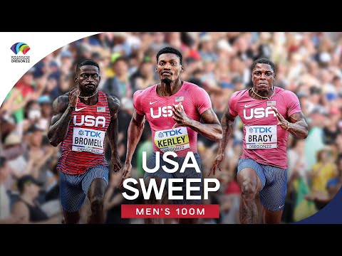 Men's 100m Final | World Athletics Championships Oregon 2022