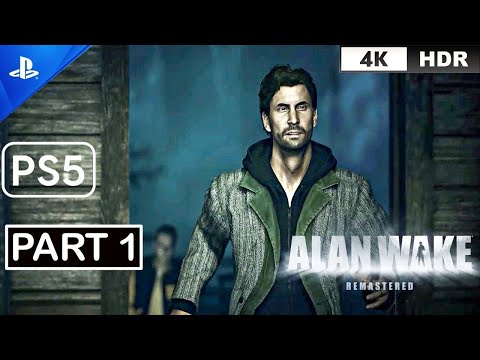 Alan Wake Remastered PS5 - Gameplay Walkthrough (60FPS 4K HDR) Part 1 No Commentary