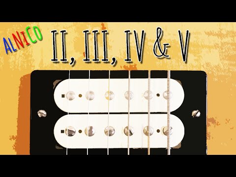 PAF Magnets: AlNiCo II, III, IV & V Compared
