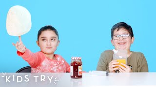 Kids Try Astronaut Food | Kids Try | HiHo Kids