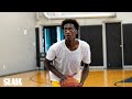 AJ Dybantsa Workout With Trainer Brandon Ball