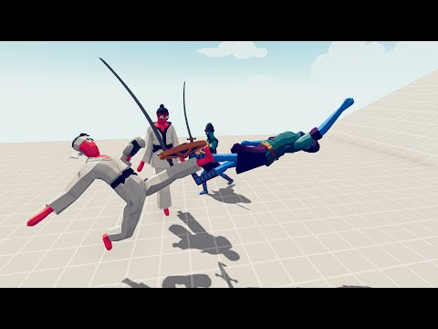 DUO KICKBOXER Vs CUSTOM UNIT - TABS Totally Accurate Battle Simulator - 🔥 🔥