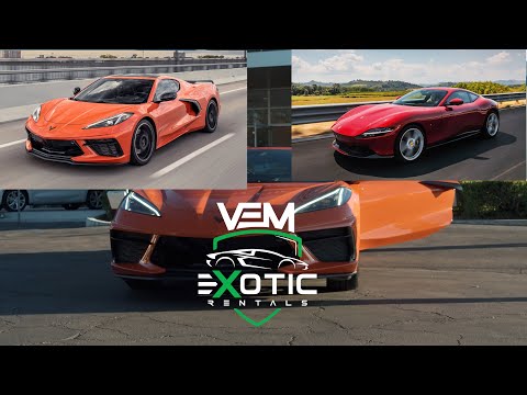 WE BOUGHT THE NEW CORVETTE C8 & ORDERING THE NEW FERRARI ROMA