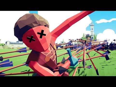 When Saving LARRY With GOD POWERS Goes VERY WRONG! - (TABS) Totally Accurate Battle Simulator