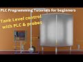 Water Tank Level Control With PLC PLC Programming Tutorials For Beginners