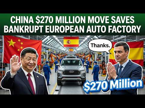 China’s $270M Rescue of European Auto Plant SHOCKS the Industry – Global Power Shift Begins!