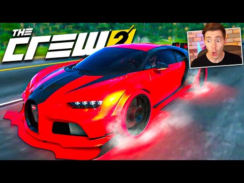 NOVA BUGATTI CHIRON 300+ que pega 530km/h!!! - THE CREW 2