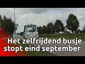 Zelfrijdend busje stopt ermee in Drimmelen en komt niet terug