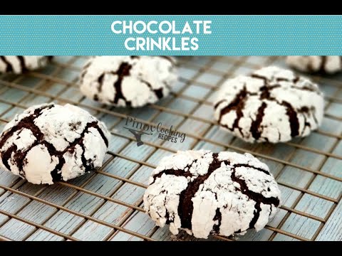 Chocolate Crinkles | Soft & Fudgy | PinoyCookingRecipes