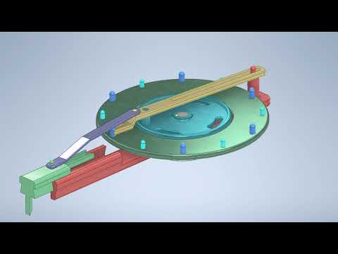 Mechanical Mechanisms - Converting Rotational Motion into Linear Motion - Mechanical Principles