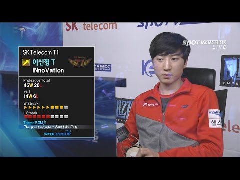 [SPL2015] TY(KT) vs  INnoVation(SKT) Set4 Overgrowth -EsportsTV, SPL2015