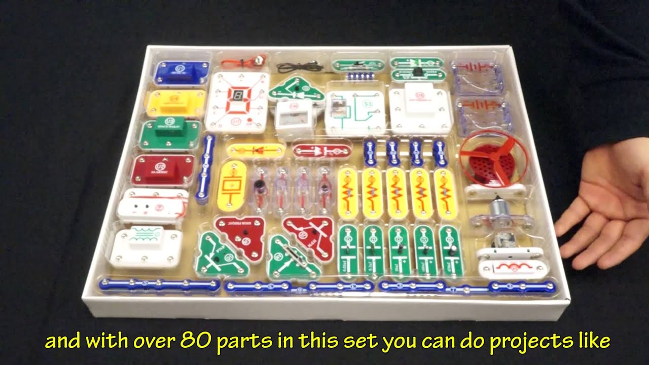 Snap Circuits Extreme 750-in-1 with Computer Interface -