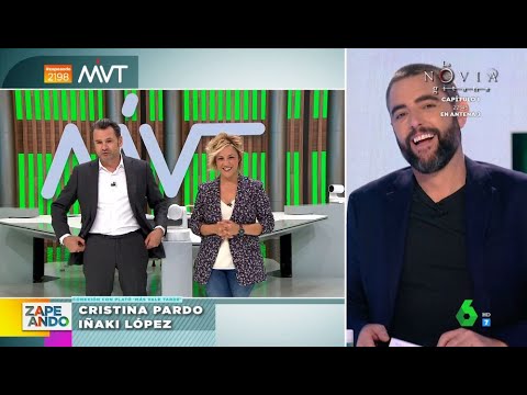 Iñaki López desata las risas en plató al analizar su look - Zapeando