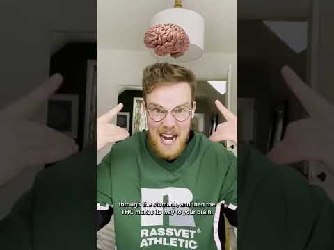 為什麼大麻會讓你感到飢餓!#短褲 (Why Marijuana Gives You The Munchies! #shorts)