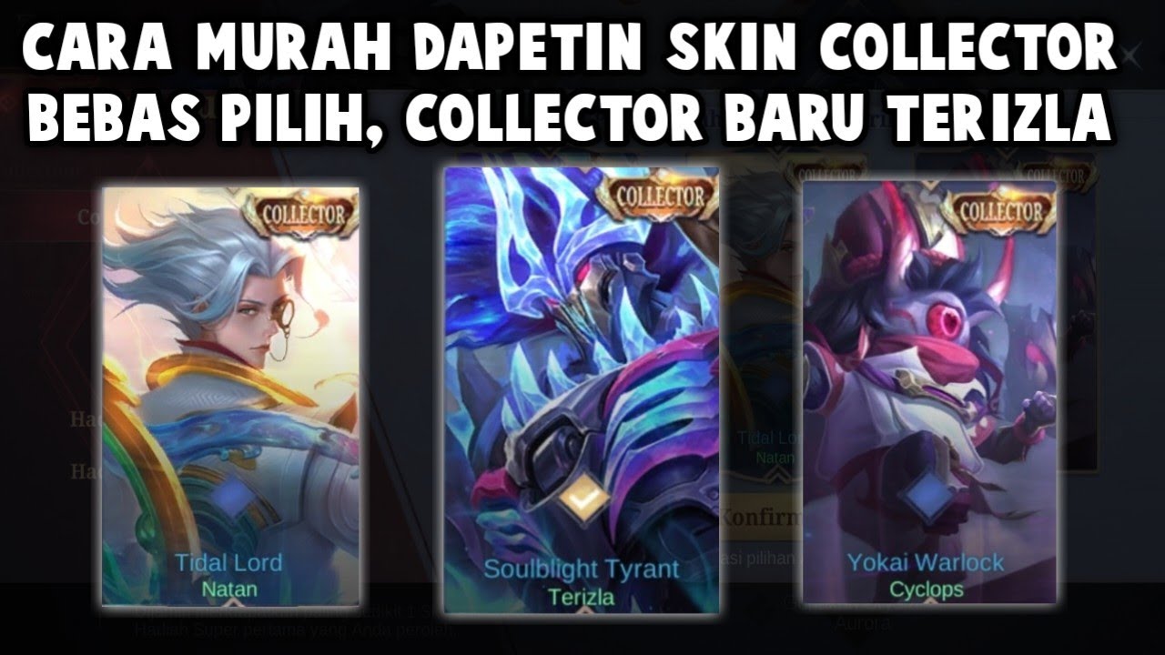 Panduan langkah-langkah mendapatkan skin Collector dengan harga hemat di event Grand Collection. Panduan langkah-langkah mendapatkan skin Collector dengan harga hemat di event Grand Collection.