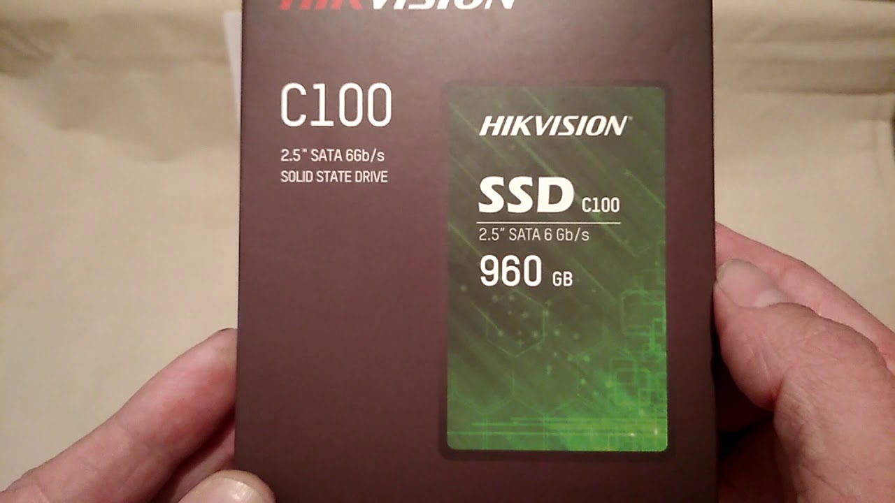 Жесткий диск SSD 2.5" Hikvision 960Gb (HS-SSD-C100/960G)