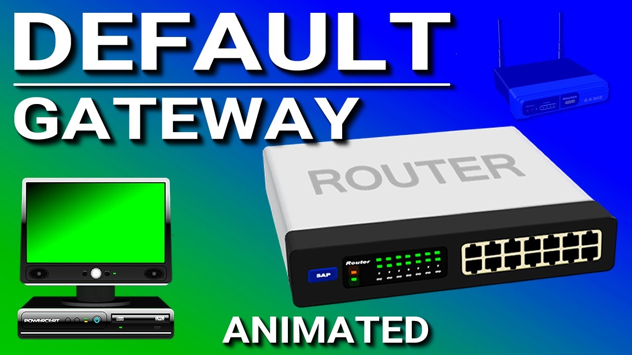 Why is the default gateway and mask required? CrossPointe