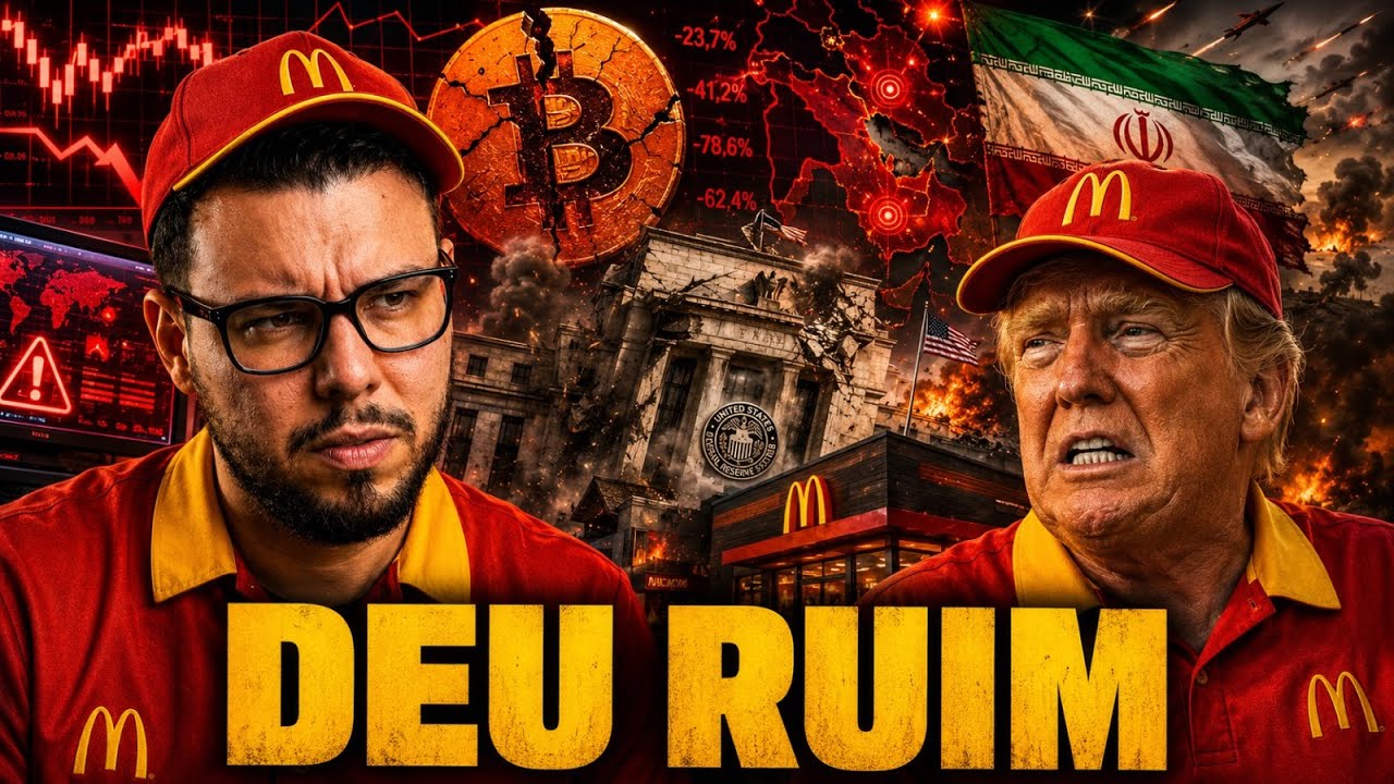 DEU RUIM! TRUMP, IRÃ E BITCOIN: O MERCADO VAI DESABAR?