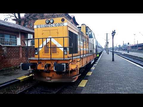 H270 în Stația Suceava cu Trenul R5625 Suceava-Putna 25.12.2020