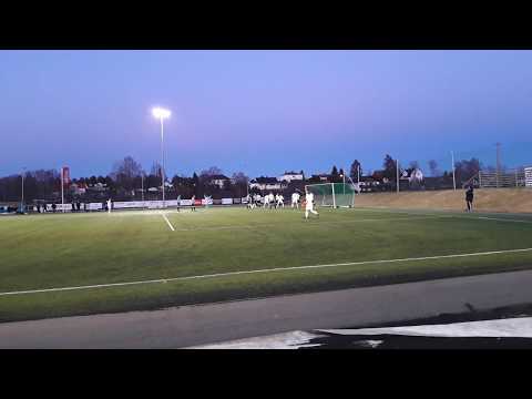 Aurskog-Høland FK - Kløfta IL 1-3 mål Fredrik Sether 15  april 2019