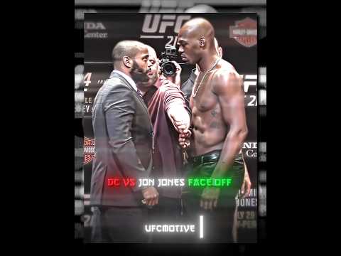 Jon Jones Vs Daniel Cormier Face Off 🔥 #jonjones #dc #danielcormier #ufc #mmafighter #faceoff #fyp