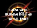 Owl City ~ Embers - Lyrics on Screen 