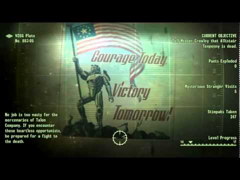 Fallout 3 Quests: Episode 1- You Gotta Shoot 'Em in The Head!