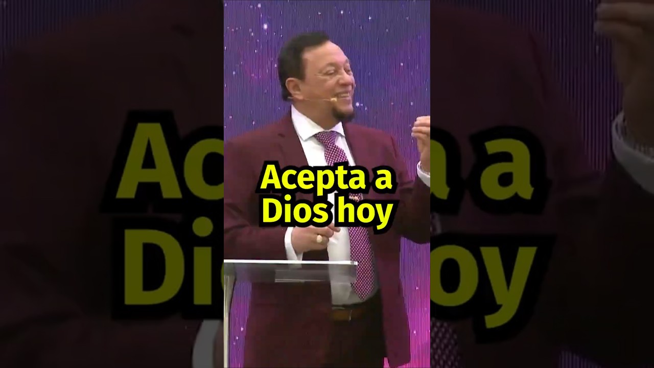 Acepta a Dios hoy | Apóstol Carlos Luis Vargas