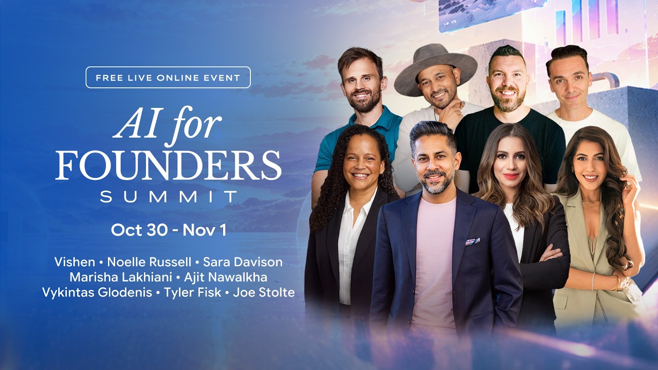 AI for Founders Summit Day 2: Automate Your Sales and Leads | LIVE with @vishen