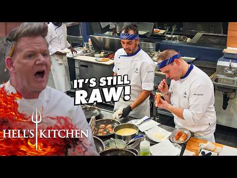 Chef Ramsay's Stunned as Michelin Chef Serves RAW Lobster, Twice! | Hell's Kitchen