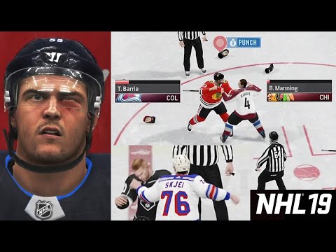 アイスホッケー 殴り合い・タックル特集 NHL19 殴り合いが許されるスポーツ ファイティング