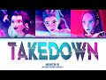 Huntr/x (Kpop Demon Hunters) 'Takedown' (Color Coded Lyrics)