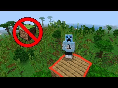 UNBELIEVABLE: Can't Step on GREEN in Minecraft PE