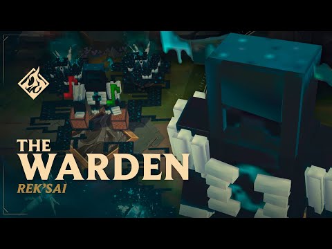 The Warden Rek'Sai - Minecraft Edition 🕳️🐛 ​​​| RuneForge—LoL Custom Skins