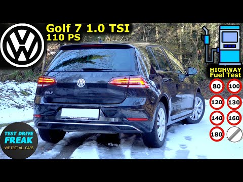 2018 Volkswagen Golf 7 1.0 TSI (110 PS) Manual 🚗 Test Drive with Fuel Consumption