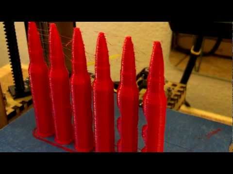 3D Printed Bullets! (Still working on the 3D Printed Gun)