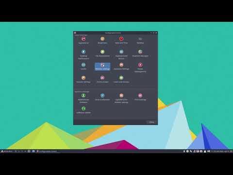 ArcoLinux : 1480 Using my dual screens on LXQt and using the dual screen wallpapers