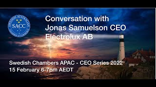 Jonas Samuelson CEO Electrolux